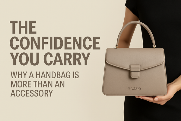 The Confidence You Carry — Why a Handbag Is More Than an Accessory