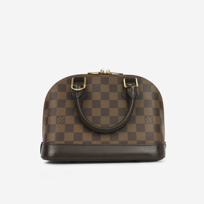 Louis Vuitton Alma BB Damier Ebene Bag