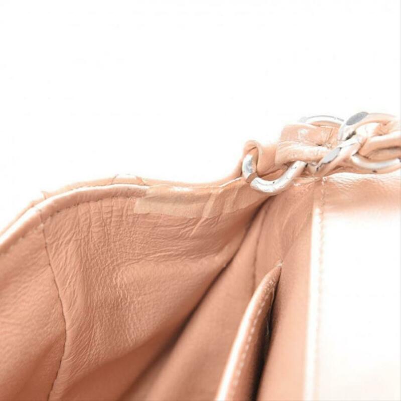 Chanel Classic Quilted Mini Rectangular Flap Beige Lambskin Leather