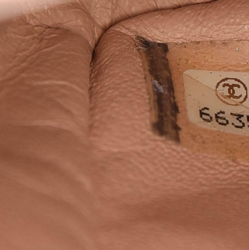 Chanel Classic Quilted Mini Rectangular Flap Beige Lambskin Leather